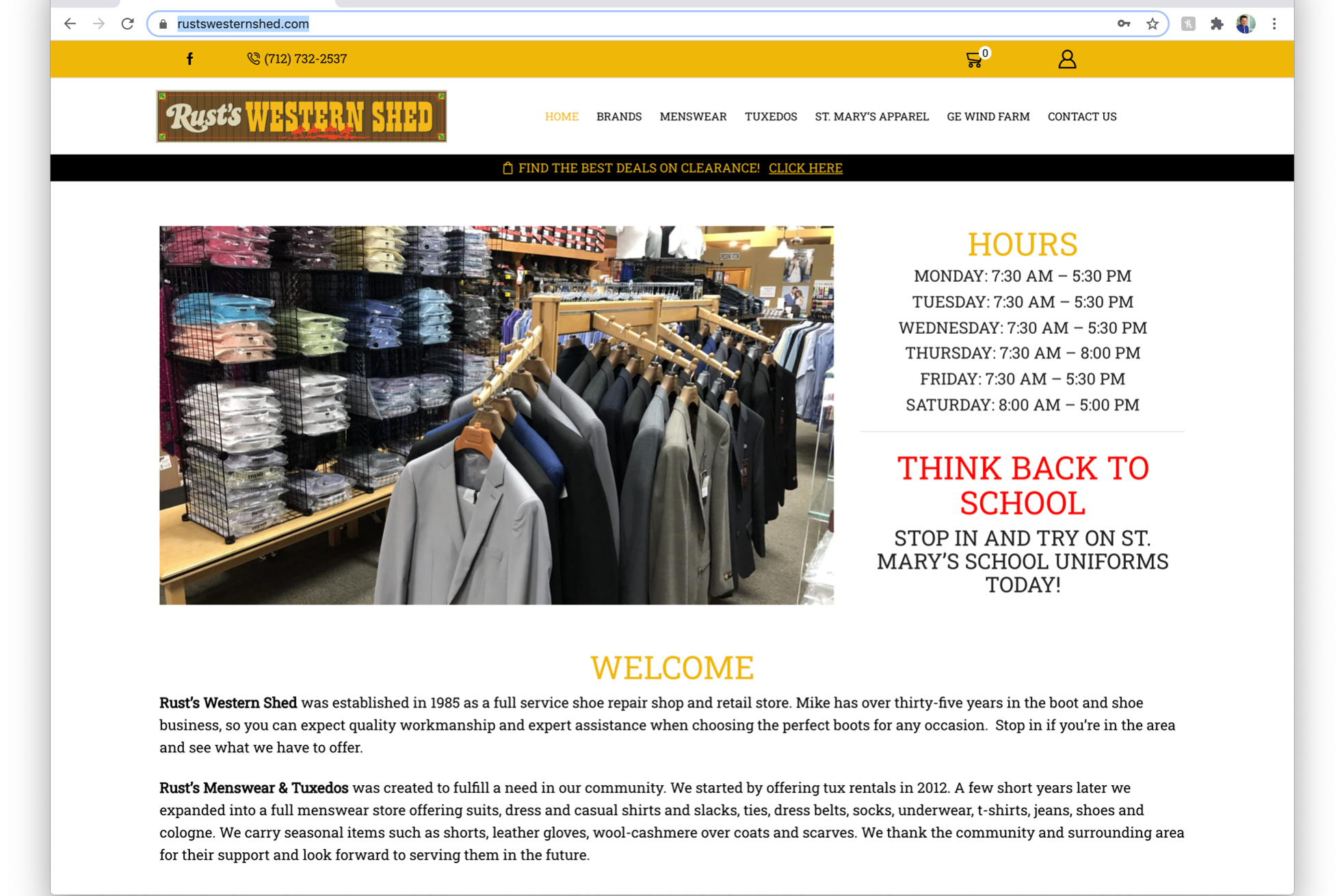 Rust’s Western Shed