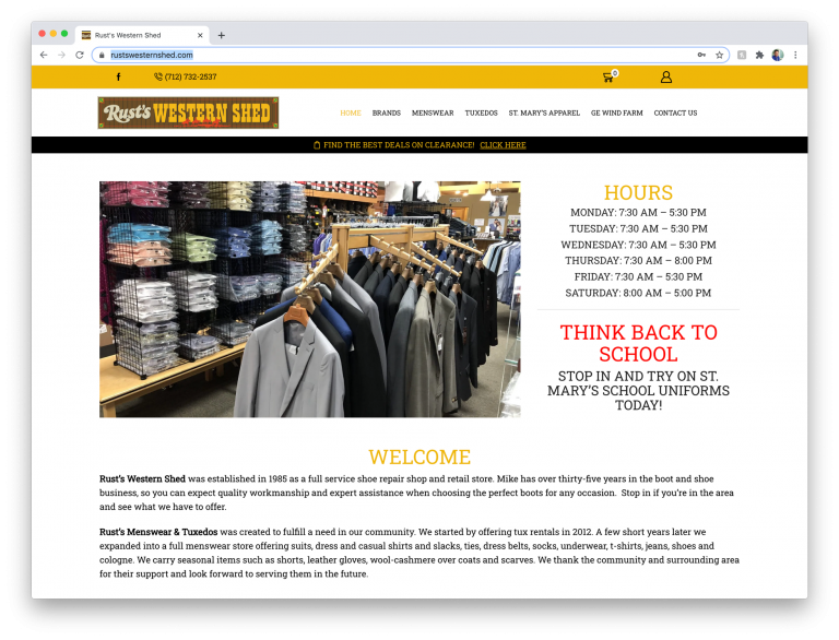 Rust’s Western Shed