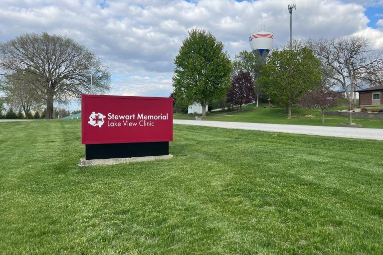 Stewart Memorial Clinics Signage